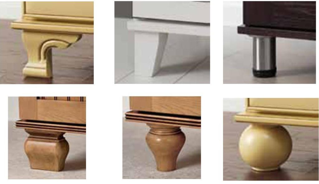 MC Furniture Foot Options