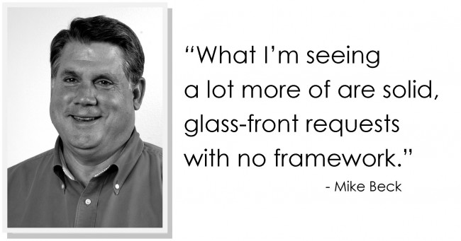 Mike Beck of Beck/Allen Cabinetry Mike Beck in At Home Magazine