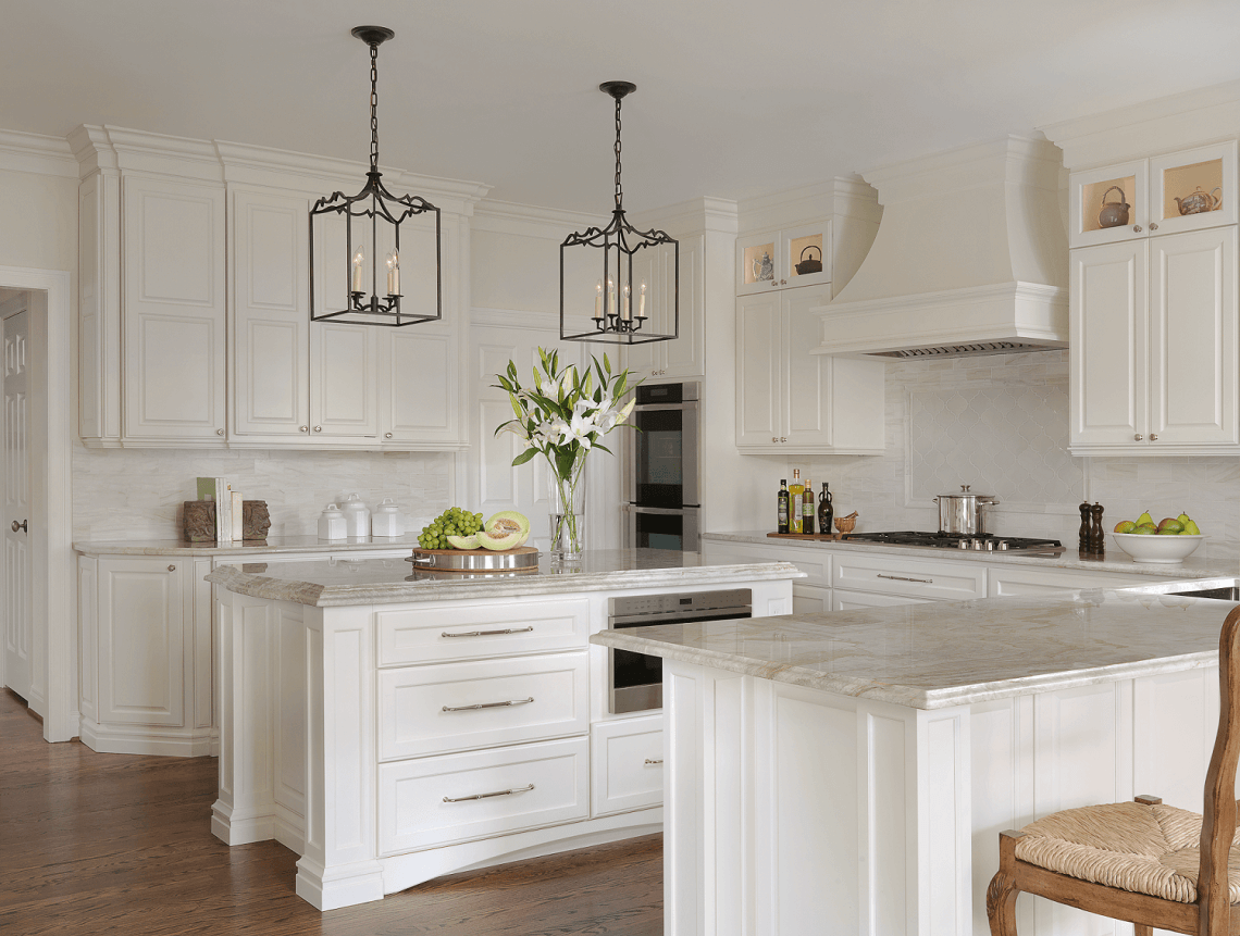 Timeless White Kitchen by Beck/Allen Cabinetry Classic White Kitchen - Beck/Allen Cabinetry