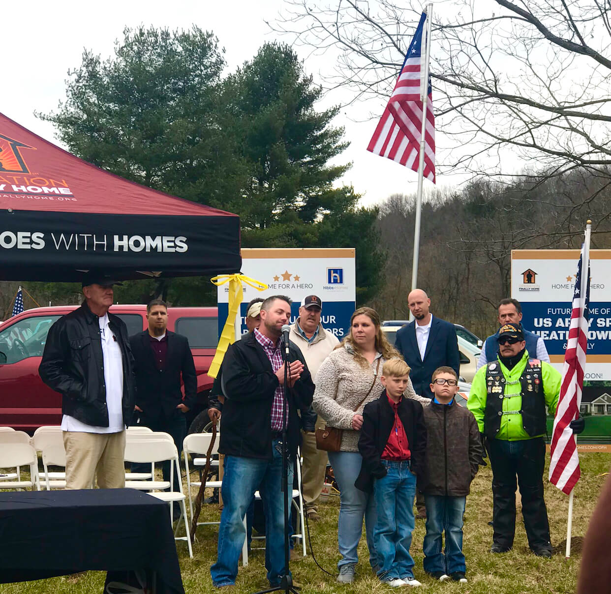 Operation Finally Home Groundbreaking Ceremony