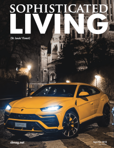 Sept/Oct Issue Sophisticated Living St. Louis