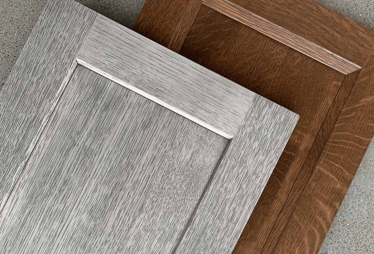 Rift Cut and Quarter Sawn White Oak by Shiloh Cabinetry See a side by side comparison between Rift Cut and Quarter Sawn White Oak from Shiloh Cabinetry.