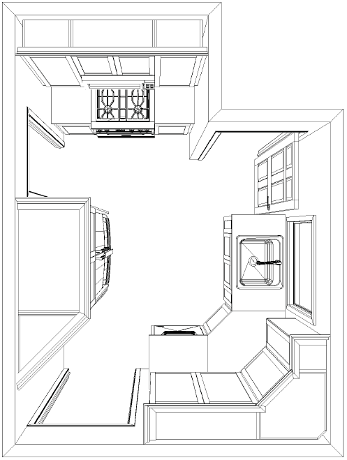 Small Kitchen Renovation Layout