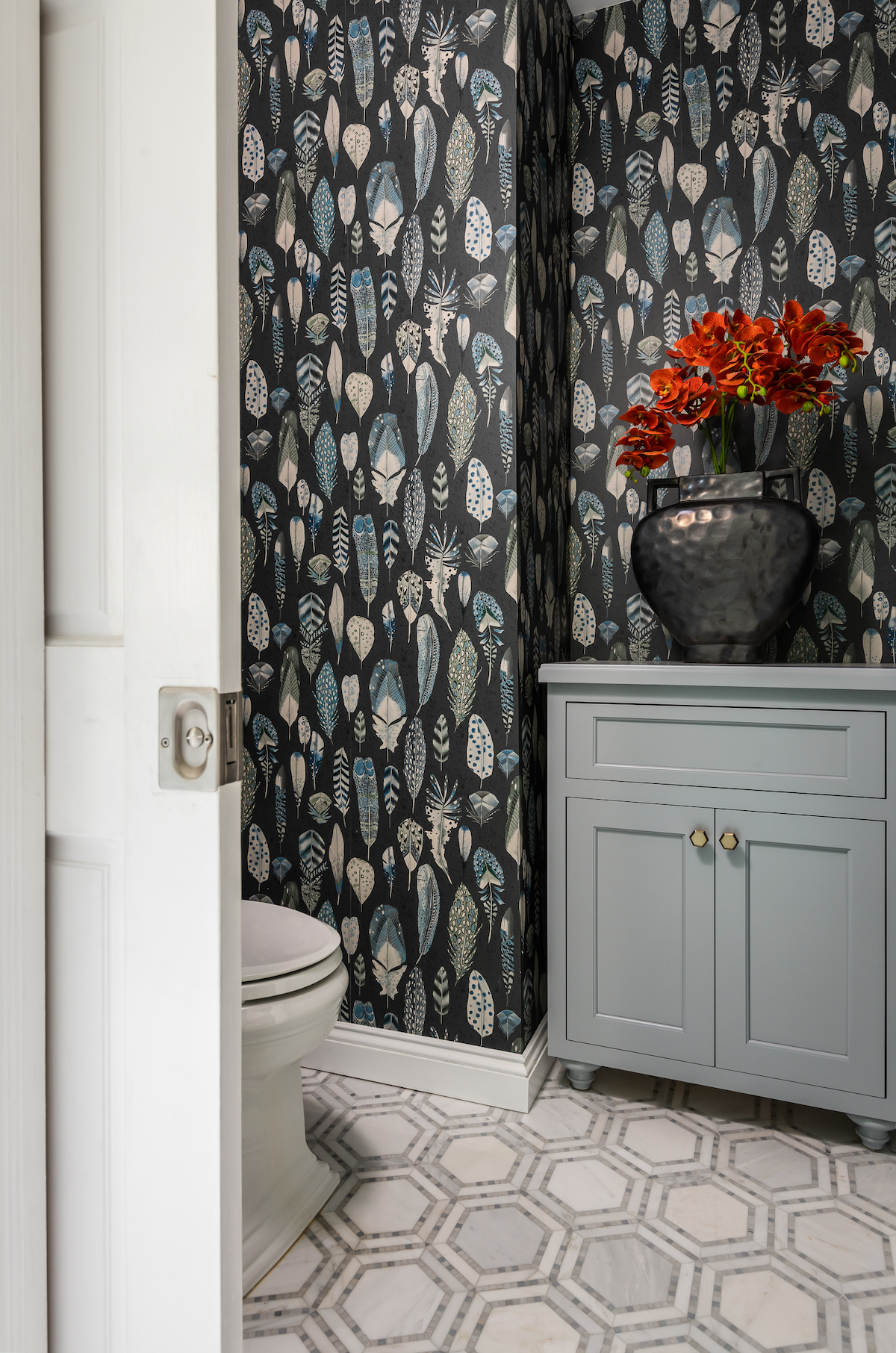 Custom Water Closet Cabinet