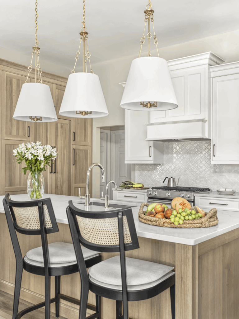 White Oak Kitchen Renovation_Island Rift Cut White Oak Cabinetry